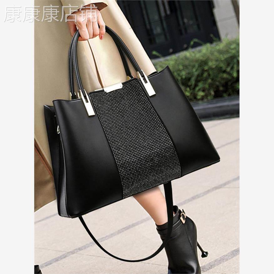 香港正品2025新款公文包单肩包手提包大容量斜挎包托特包真皮女包