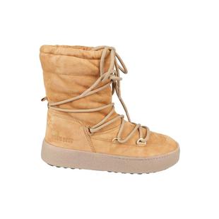 BOOT女士雪地靴保暖防滑轻便透气系带短筒绒面厚底冬季 代购 MOON