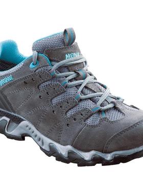 代购Meindl女士徒步鞋防水防滑缓震户外鞋中帮系带登山鞋