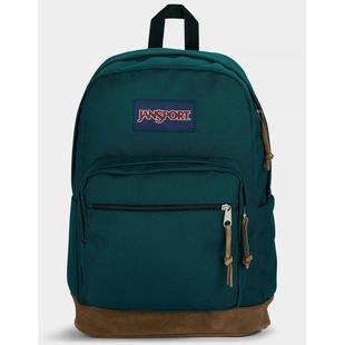 Pack Jansport Right 男女双肩包电脑包 杰斯伯 麂皮底复古风时尚