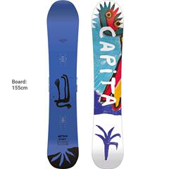 代购CAPITA男士滑雪板高速性能强韧耐用灵活操控定向传统拱形