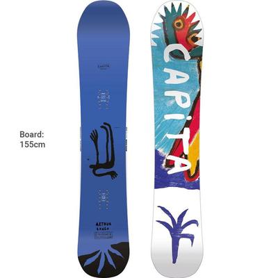 代购CAPITA男士滑雪板高速性能强韧耐用灵活操控定向传统拱形