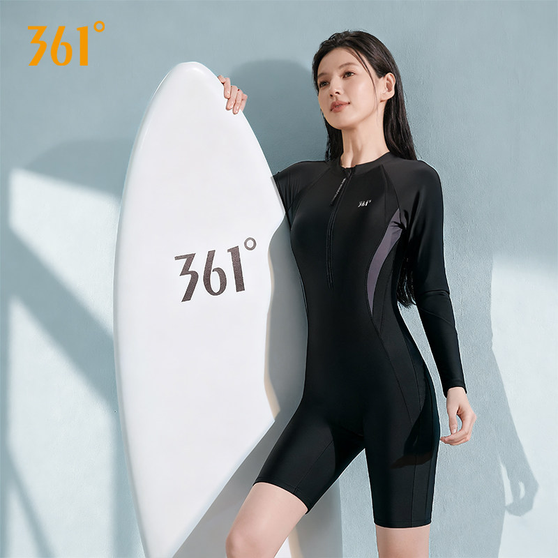 361连体泳衣女游泳馆专用高级感2025新款泡温泉保暖竞速游泳衣,运动/瑜伽/健身/球迷用品,连体泳衣,淘宝优惠券,粉丝福利购,淘宝优惠卷