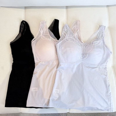 豆豆DA【懂女人的美背】春装莫代尔修身背心打底美背女-6520726D