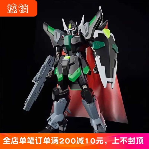 万代模型HG黑骑士小队暴恶拼装