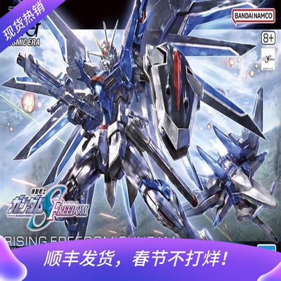 现货万代HG飞升自由高达拼装模型