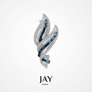 胸花衣服别针西装 JAY复古胸针高端精致时尚 配饰领针职场生日礼物