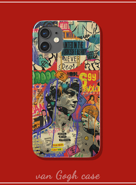 米开朗基罗雕塑大卫美式涂鸦艺术手机壳适用于iPhone14promax三星s23+苹果13mini华为mate40菲林nova10一加9