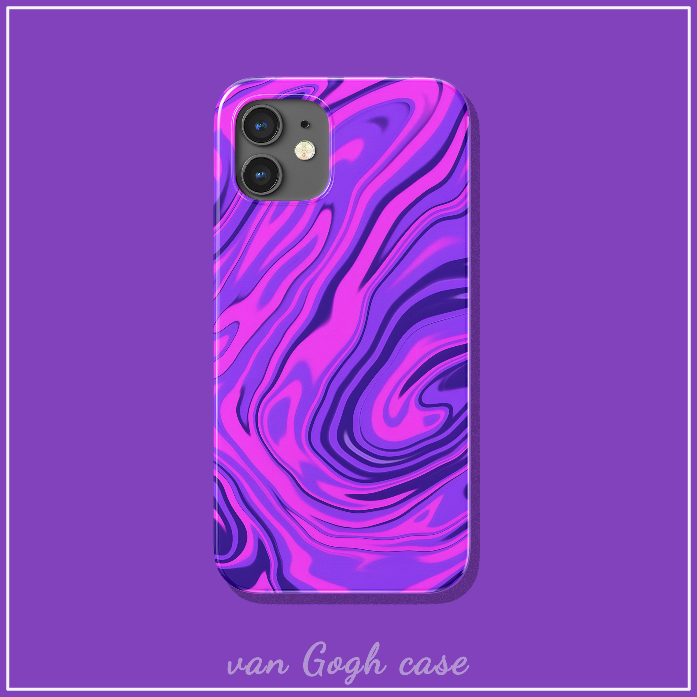 ins风艺术蒸汽波手机壳iPhone15