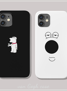 创意恶搞之家布莱恩格里芬卡通手机壳适用于iPhone16promax苹果15小米15三星s24+荣耀90全包华为mate60/p70