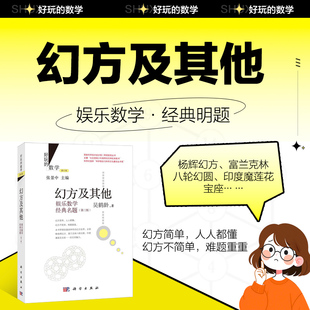 幻方及其他 娱乐数学经典名题 第三版 素数的有趣现象和未解之谜 数字哑谜 数学金字塔 启迪思想 提高分析问题和解决问题的能力