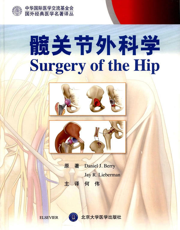 正版现货 髋关节外科学 何伟主译（附光盘） 北京大学医学出版社9787565913679 临床实用髋关节外科手术技术医学工具书籍