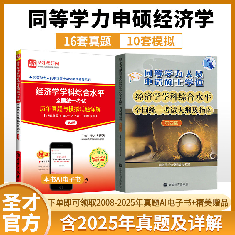 2026同等学力申硕经济学考试资料