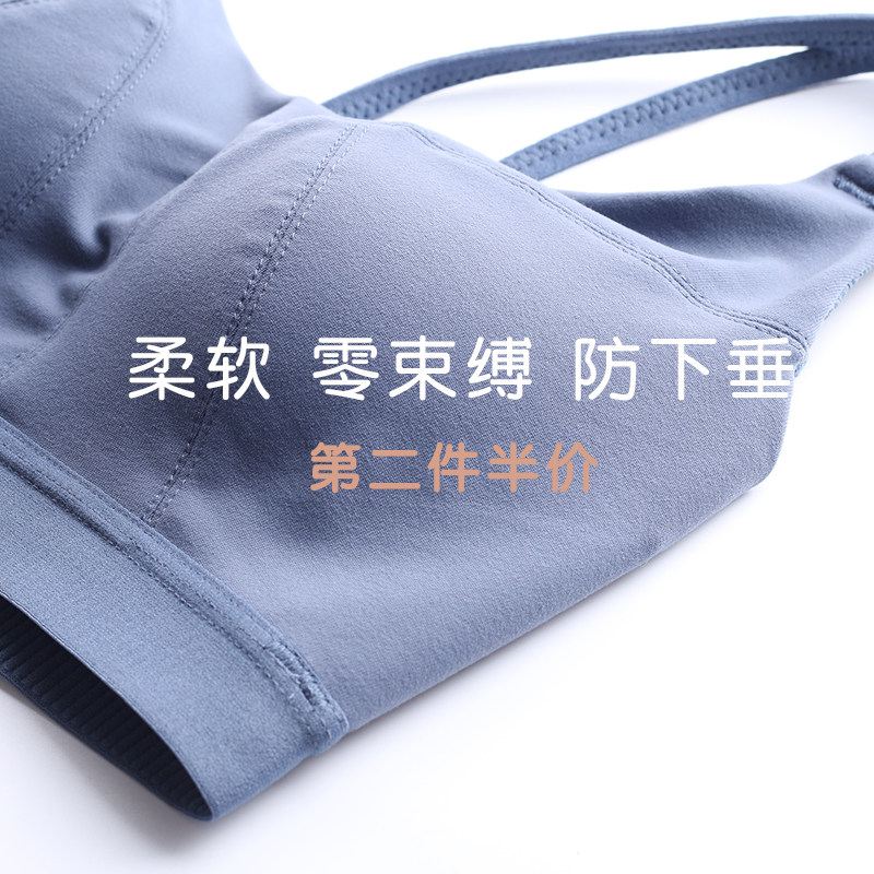 运动孕妇内衣抹胸一体式聚拢防下垂产后喂奶哺乳文胸怀孕中期专用