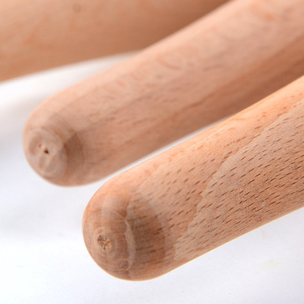 鱼肚擀面杖加粗家用饺子皮尖头实木压面棍大小号肉夹馍擀面棍包邮
