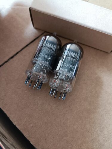 全新英国宝马ECF82电子管代6F2 ECF802胆机功放用提供配对
