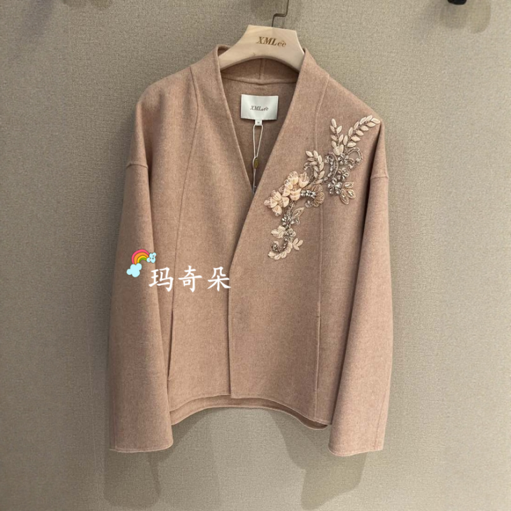 香港艾米尔XMLEE2025年秋冬新款 短大衣 X545D7287-7990