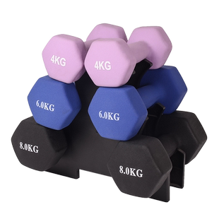哑铃男士健身家用男生宿舍器材六角实心铁铸铁女士套装dumbbell