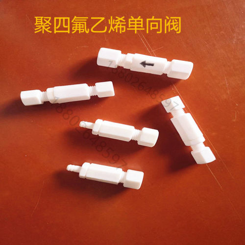 聚四氟乙烯止回阀PTFE单向阀防腐