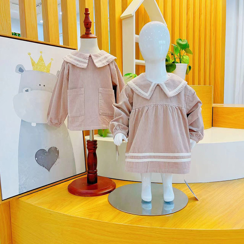 儿童灯芯绒罩衣 幼儿防脏围衣 宝宝防水围兜 亲子外套,童装/婴儿装/亲子装,反穿衣/罩衣,淘宝优惠券,粉丝福利购,淘宝优惠卷