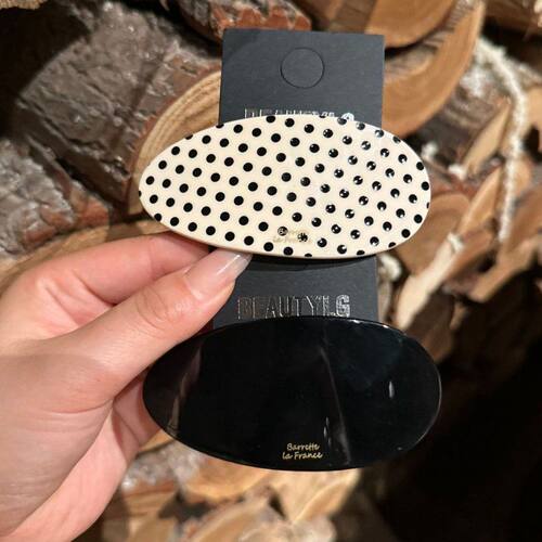 实拍韩国yunyun醋酸椭圆低马尾