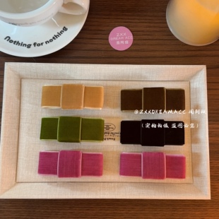 高品质自制~韩系气质双层丝绒蝴蝶结发夹温柔甜美耳后侧边刘海夹