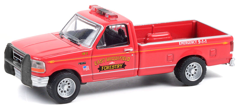 GreenLight 绿光 1:64 1992 Ford F-350 East Brookfield 现货 模玩/动漫/周边/娃圈三坑/桌游 火车/摩托/汽车模型 原图主图