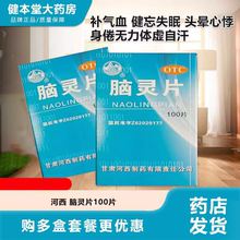 河西 脑灵片100片ZX补气血健忘失眠头晕心悸身倦无力