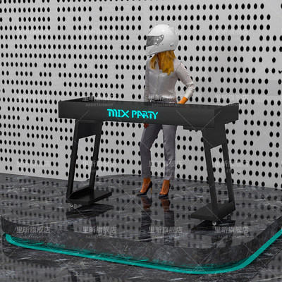 酒吧KTV包间dj台子劲舞团夜场打碟台活动简易dj台DJ控制器支架定