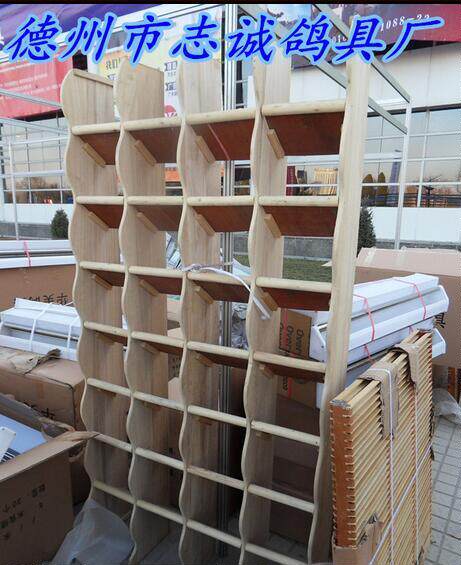 信鸽用品赛鸽实木栖架鸽子