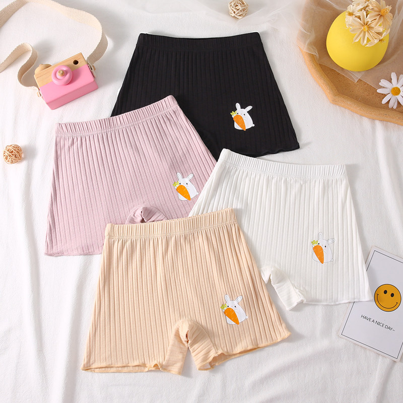 莫代尔女童韩版安全内裤中大童小学生防走光四季保险裤子打底裤女