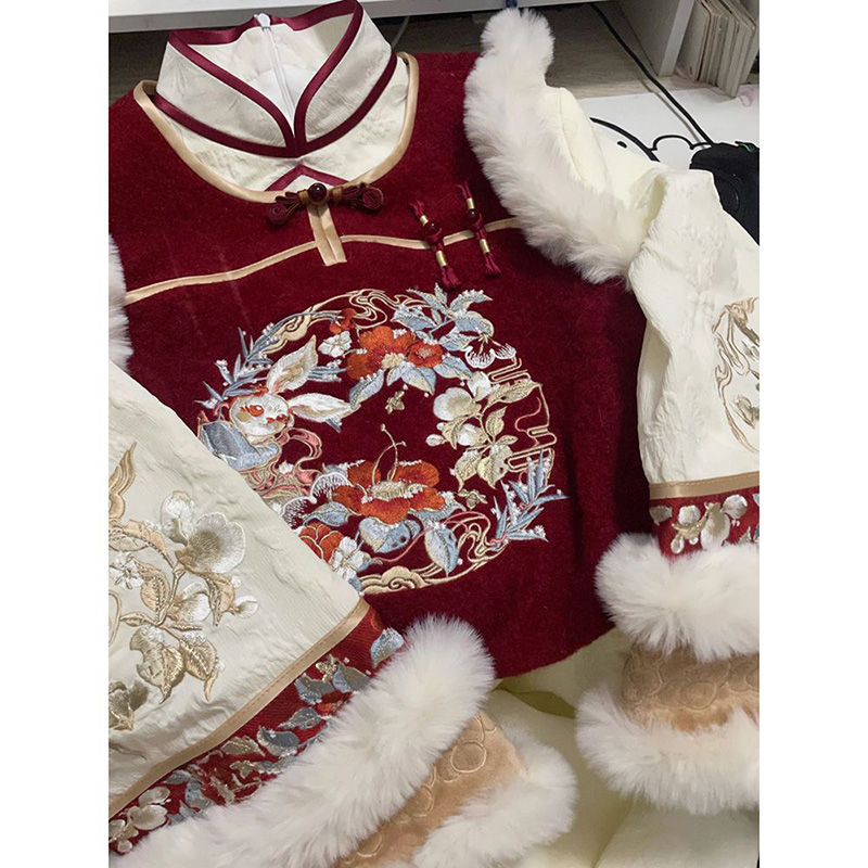 2023秋冬新款改良汉服套装