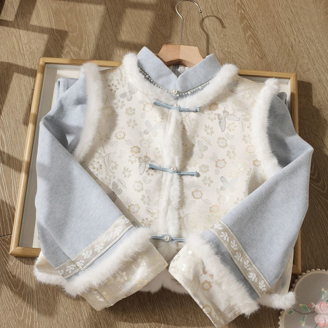 独特漂亮新中式旗袍马甲2025