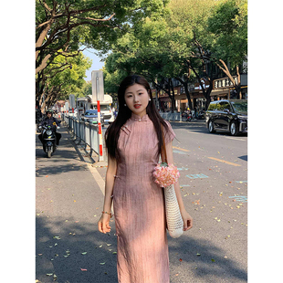 《金粉世家》日常改良少女新中式旗袍文艺国风连衣裙夏日常可穿