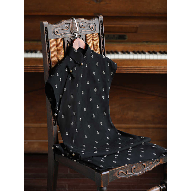 可以上班穿的旗袍女新中式