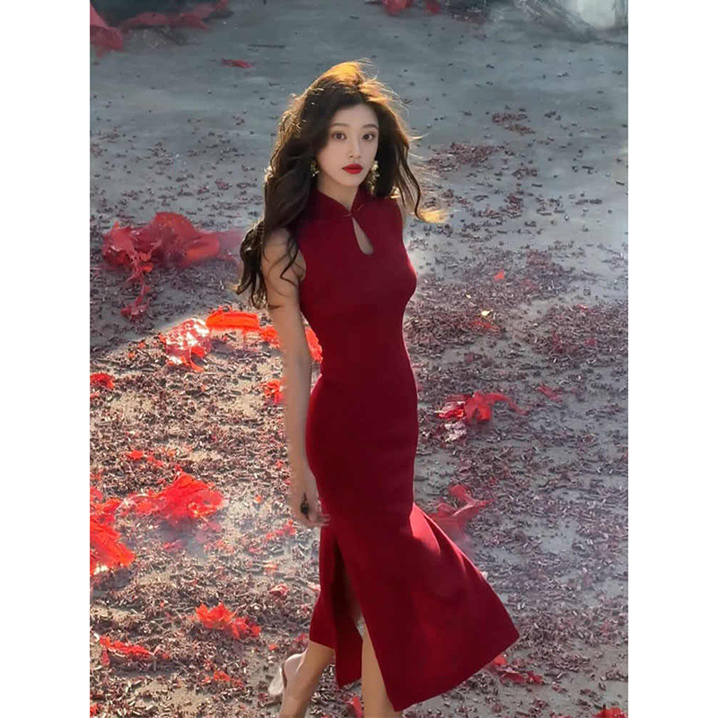 新中式旗袍2025新款春夏