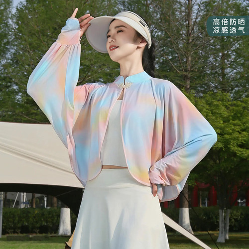 冰丝防晒披肩女夏季新款骑车开衫