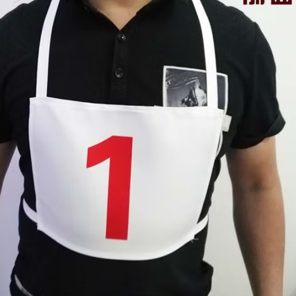 背带式号码布 运动会田径比赛马拉松号码牌 可定制 开发票