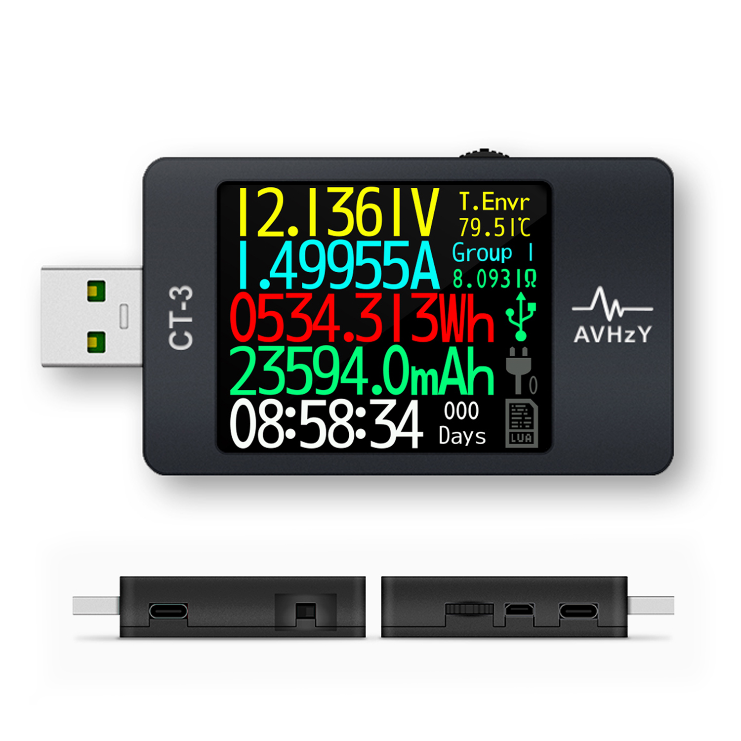 usb测试仪电压表AVHzY可编程