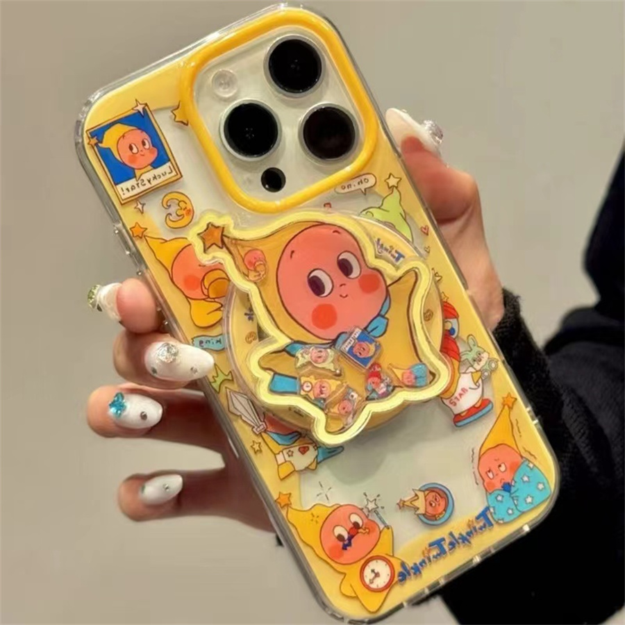 恐龙服星星人磁吸支架适用红米k70手机壳60e/40/50note13pro软11防摔8/9全包turbo3女12/k50游戏增强至尊版小