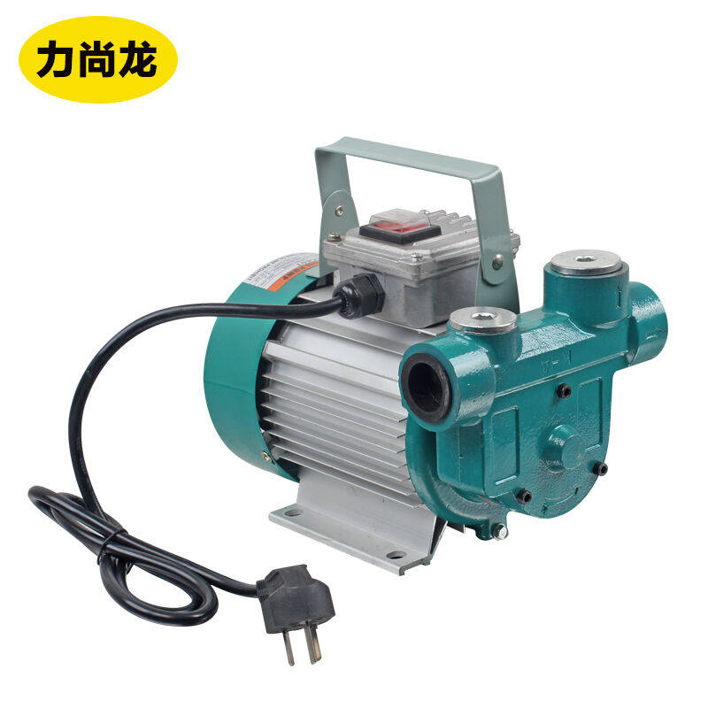 力尚龙电动抽油泵220V大功率550W1寸柴油泵大流量机油自吸泵齿轮