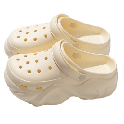 厚底增高洞洞鞋女款夏季外穿