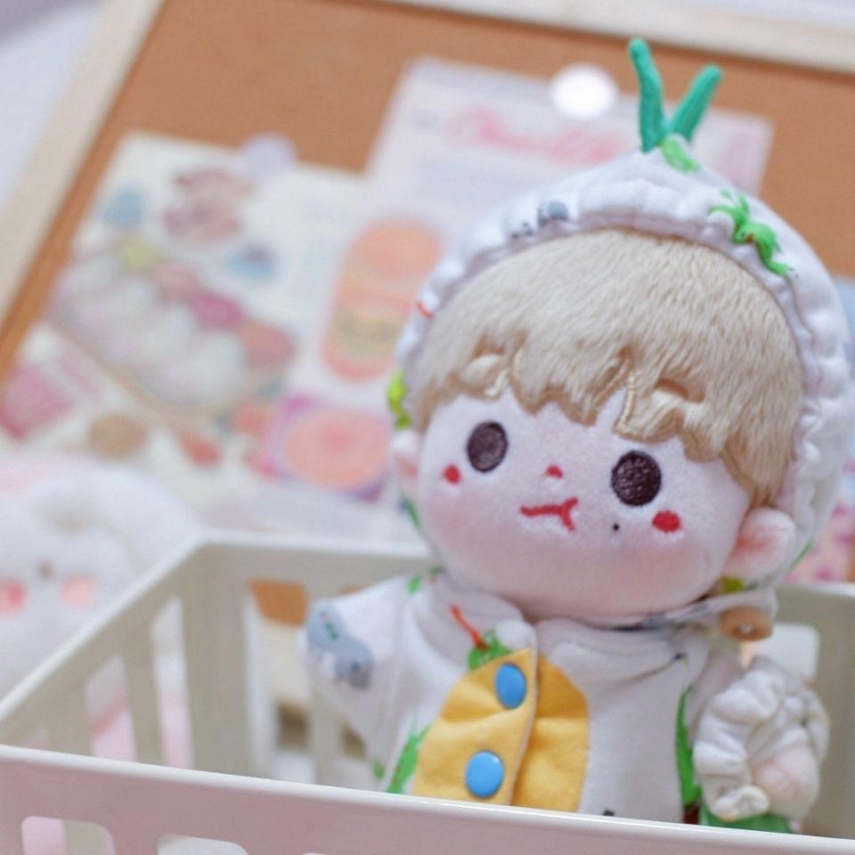 15cm人行公仔时代少年团明星玩偶严浩翔棉花娃娃【含出生证】