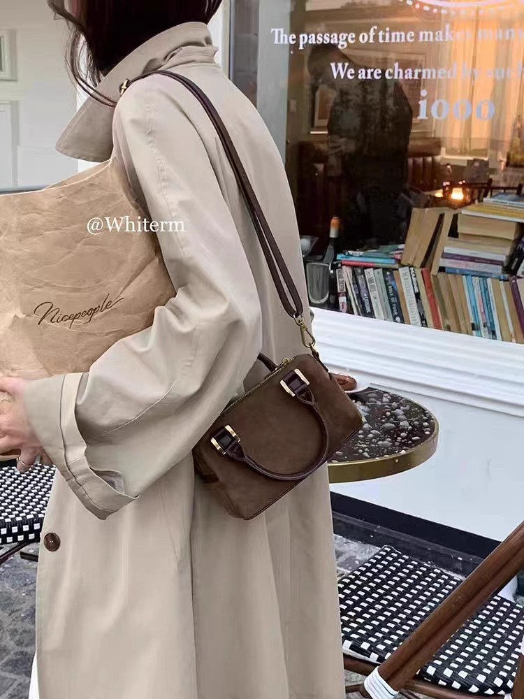 包枕头包波士顿手提女包