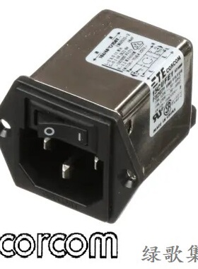 CORCOM 电源滤波器15CUFE1=F8297 泰科2-1609113-6