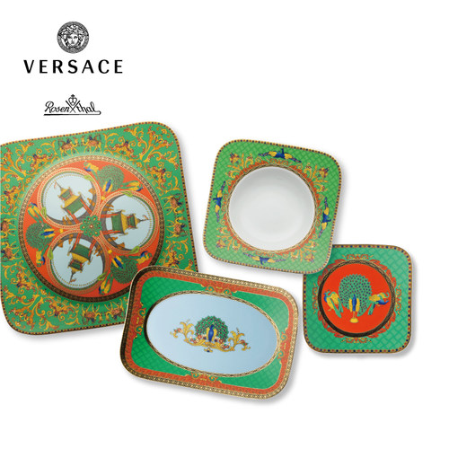 Rosenthal  Meets Versace范思哲 Marco Polo陶瓷宫廷风餐盘