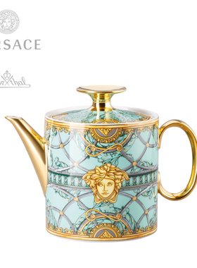 范思哲Rosenthal meets Versace正品进口scala欧式陶瓷茶具茶壶