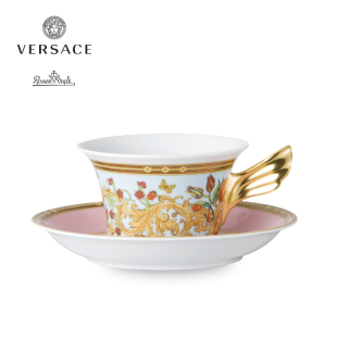 Versace范思哲 蝴蝶花园系列茶杯 Meets Rosenthal