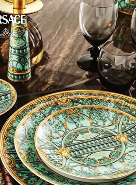 Versace meets Rosenthal 范思哲彩绘盘礼盒合集