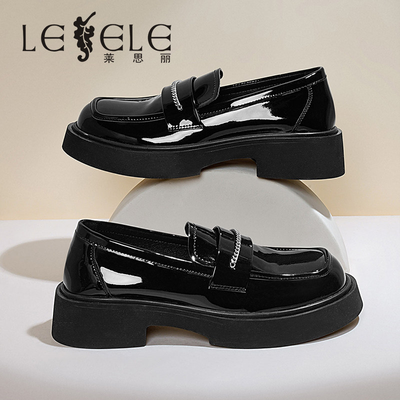 莱思丽新款时尚乐福鞋la10116